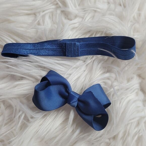 Baby blue headband  - Picture 3 of 4